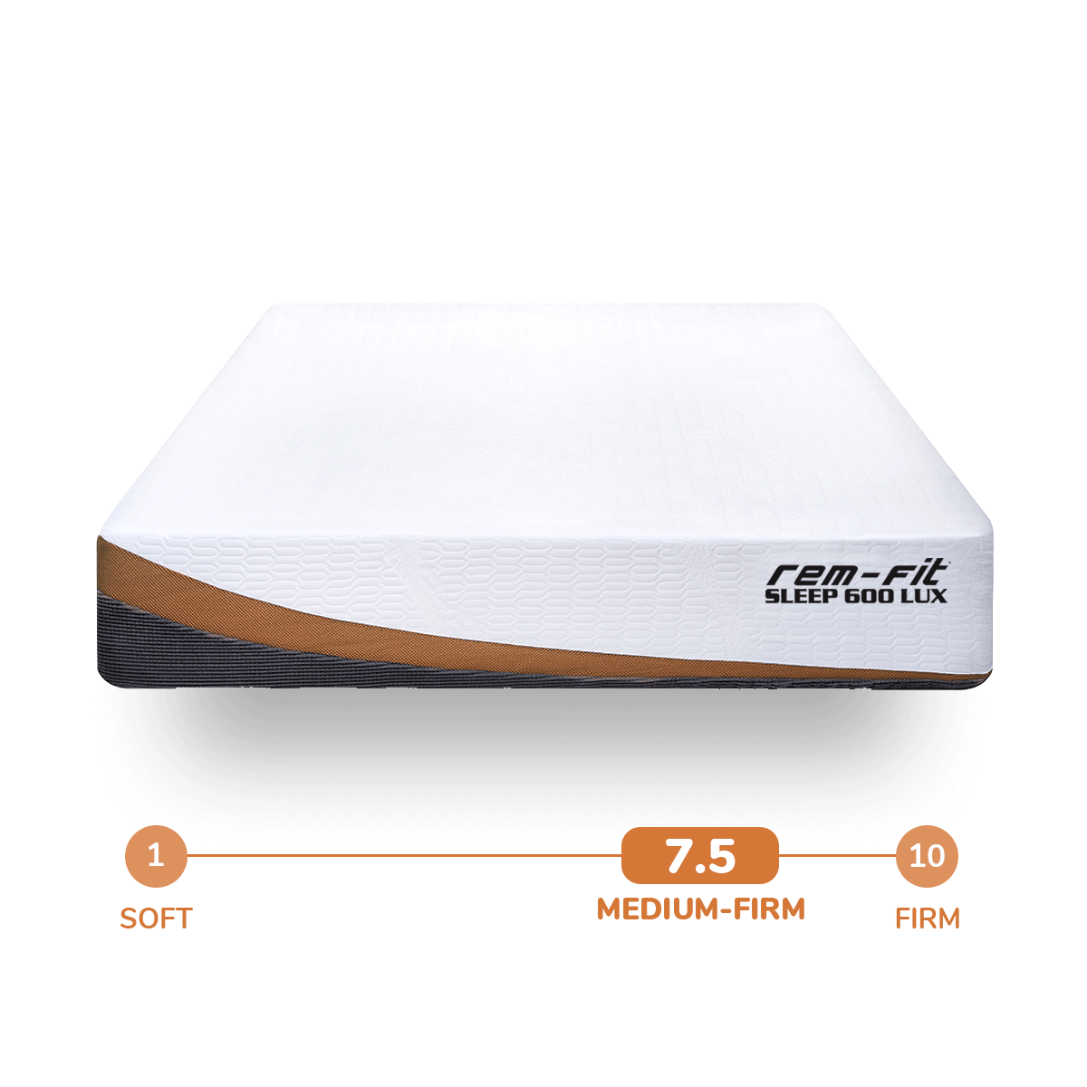 Rejuvenated REM-Fit® 600 Lux Hybrid Mattress